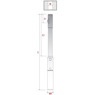 Nub - ebavureur avant / arrière "uburr"